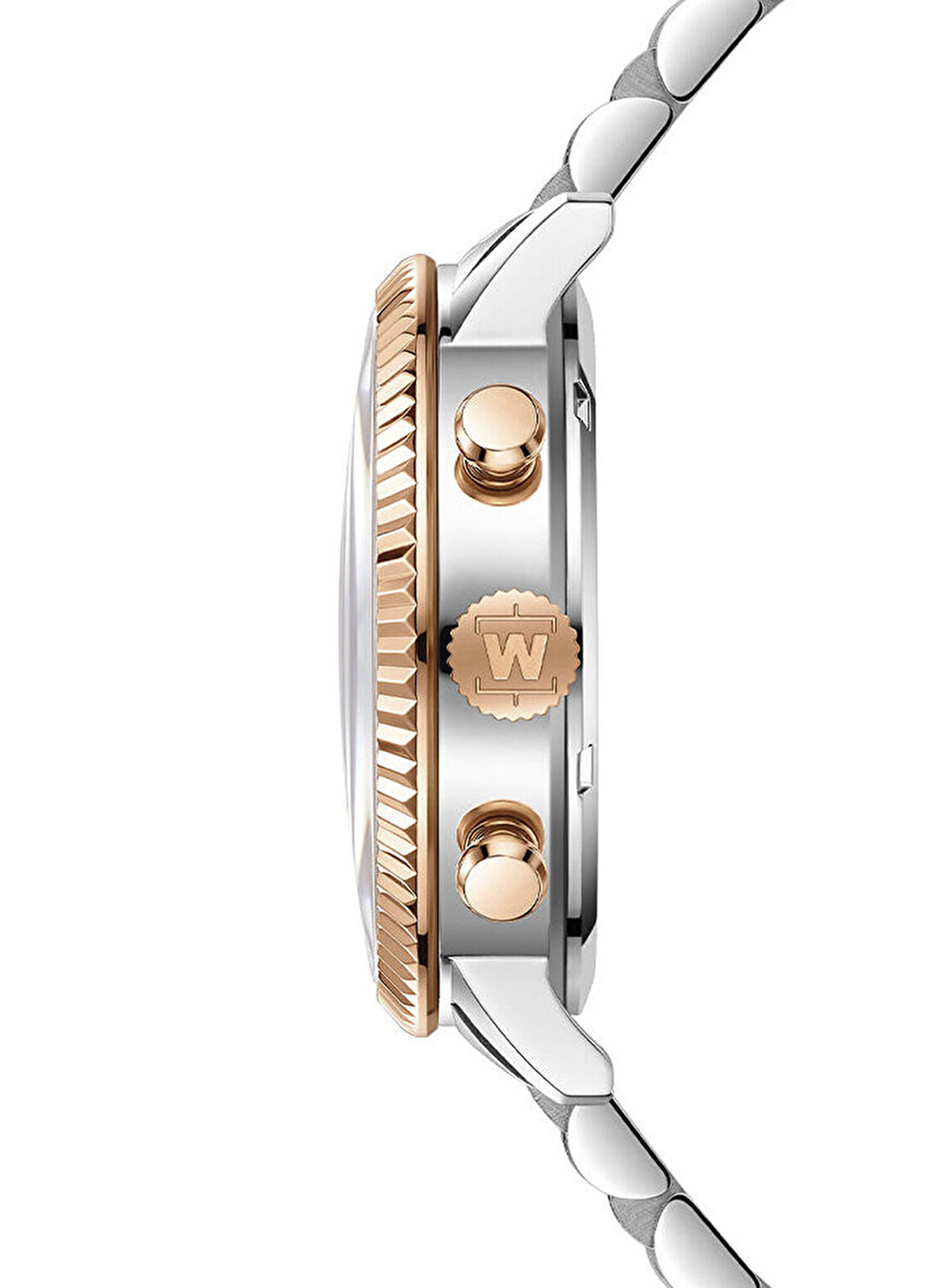 Welder WWRC129 Metalik Gri Rose Gold Çelik Kadın Kol Saati görsel 2