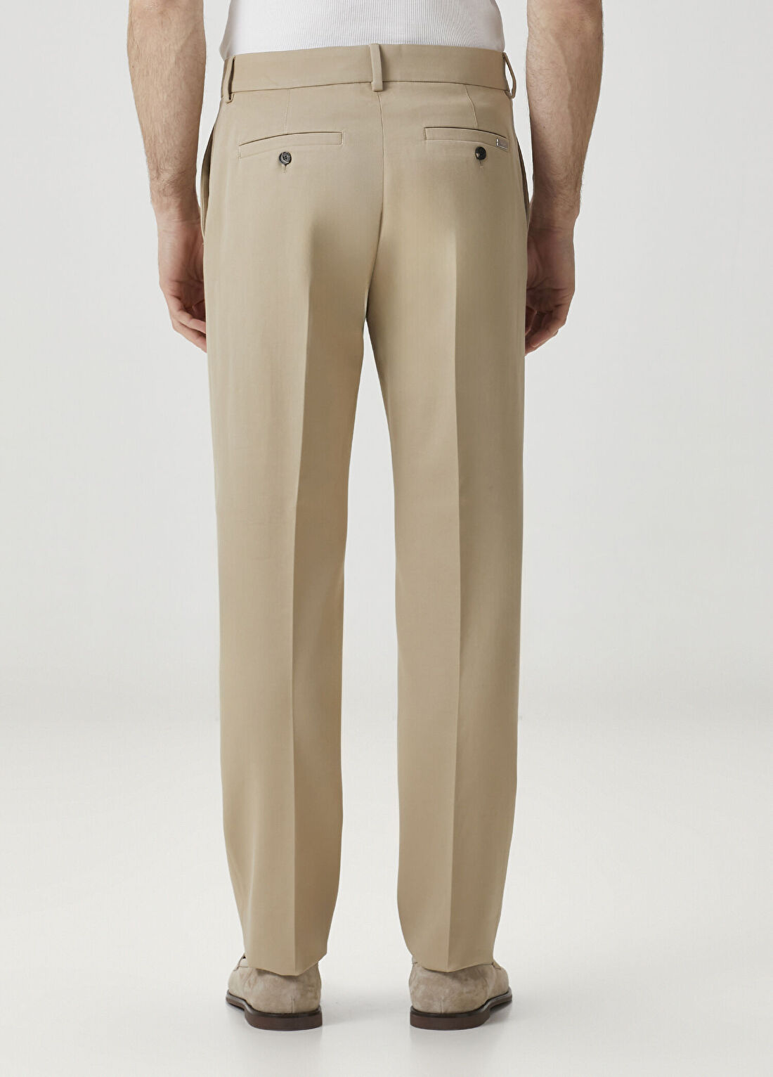 Ferragamo Bej Pantolon görsel 3