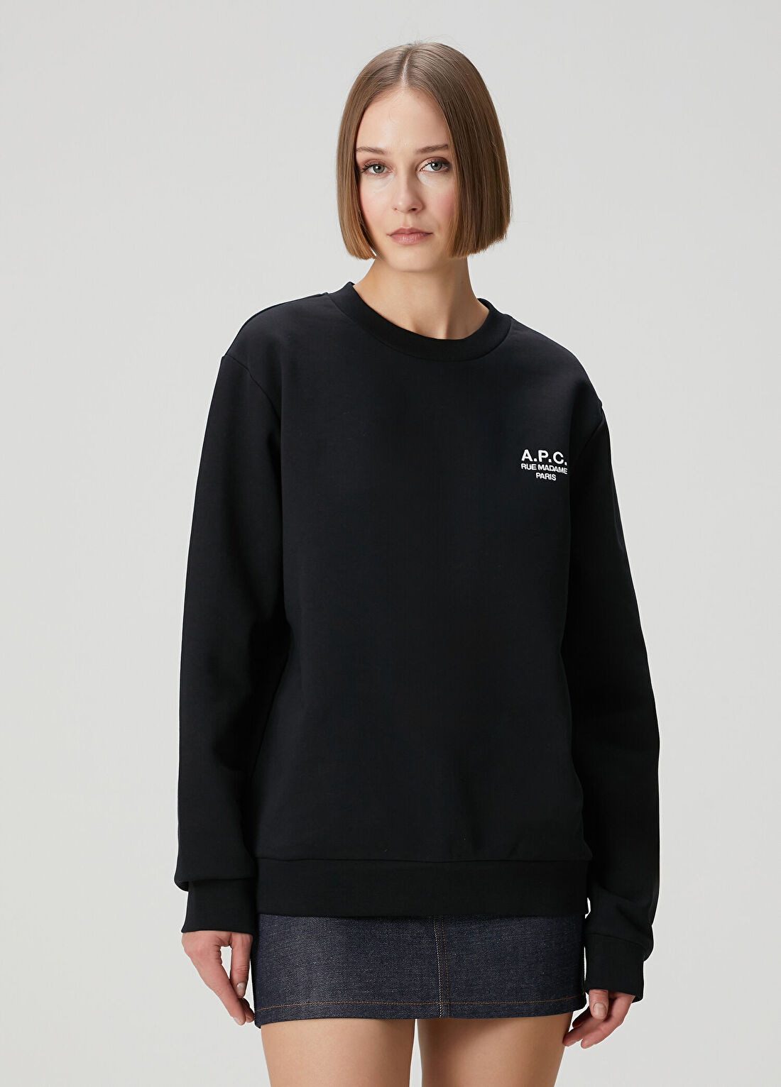 A.P.C. Siyah Sweatshirt
