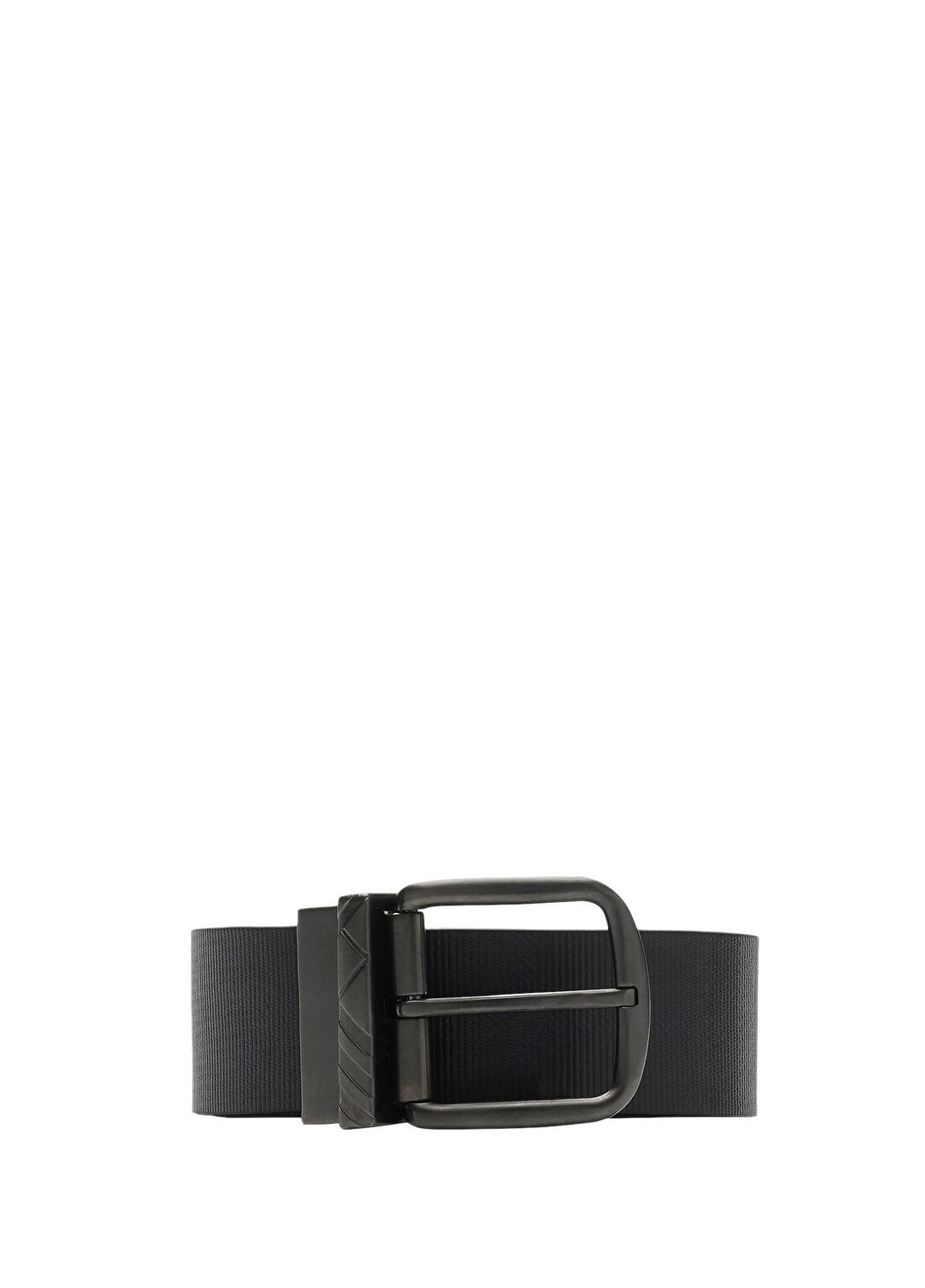Burberry Buckle Siyah Deri Erkek Kemer