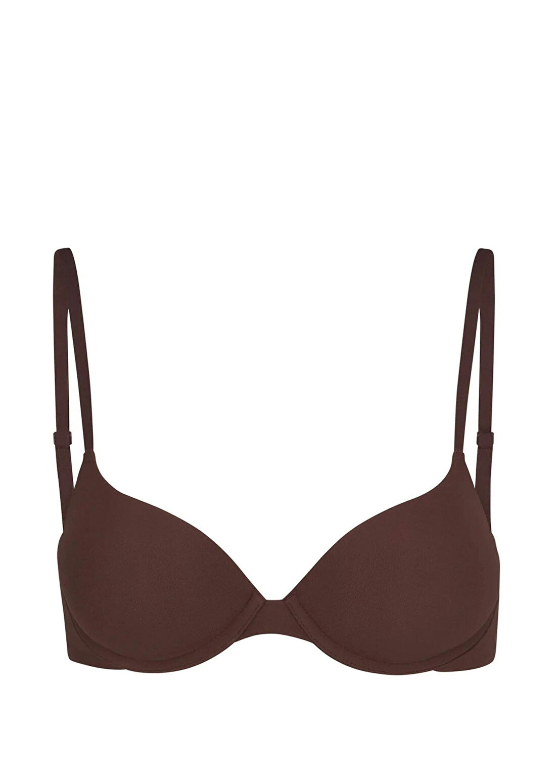 Skims Push Up Koyu Kahverengi Bra