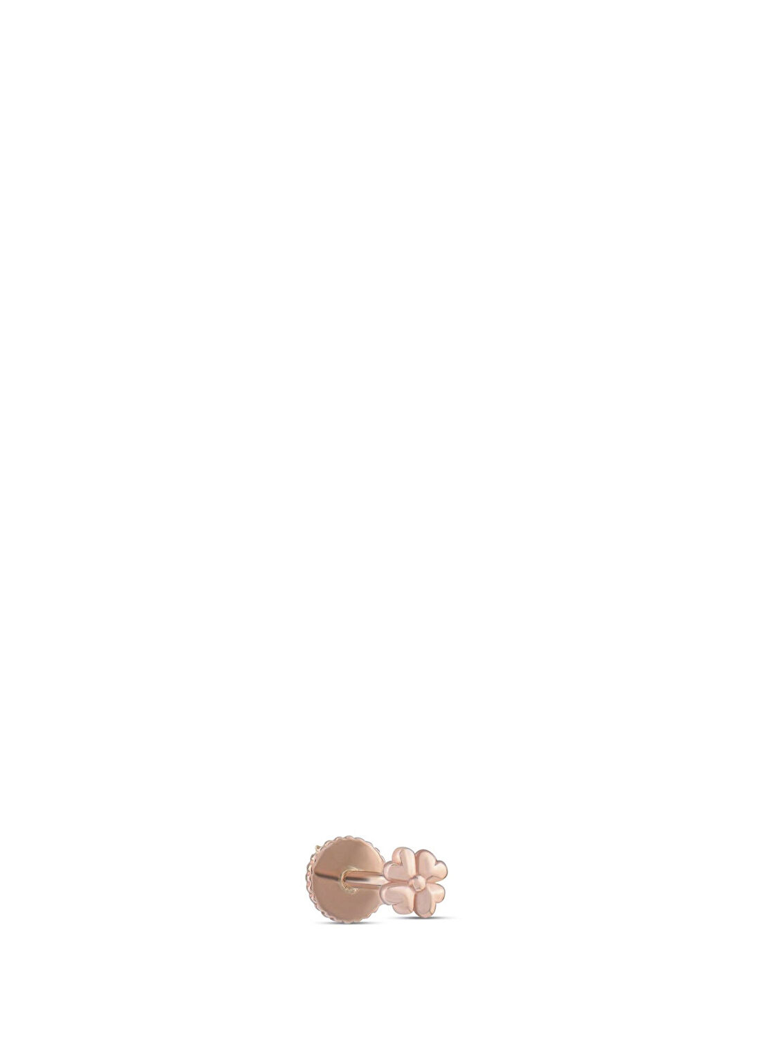 Safir Mücevher Forte Yonca Figürlü 14 Ayar Rose Gold Kadın Piercing