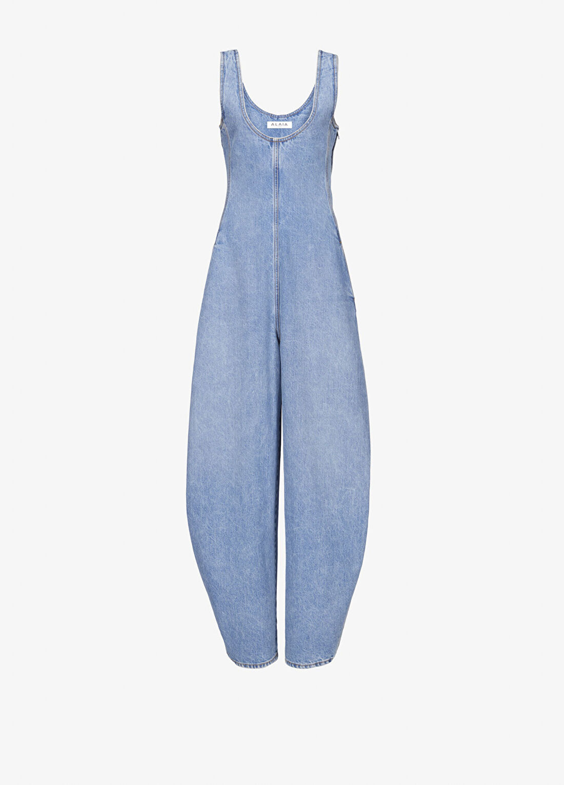 Alaïa Mavi Denim Tulum görsel 2
