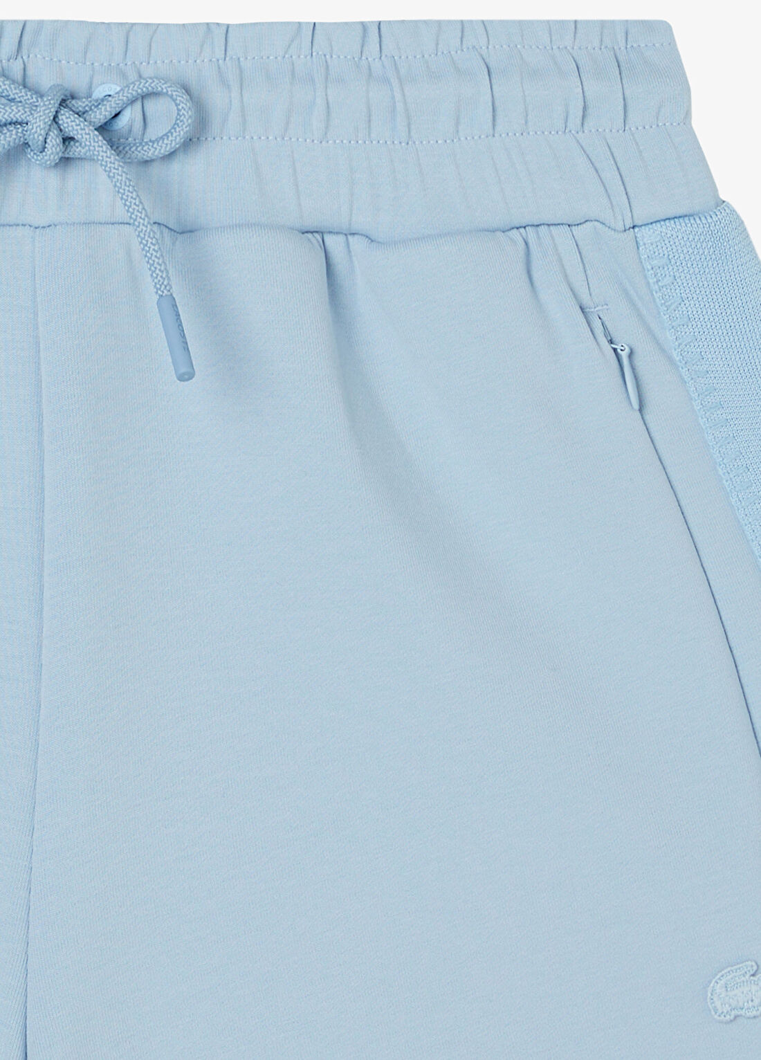 Lacoste Mavi Relaxed Fit Kadın Mini Şort görsel 4