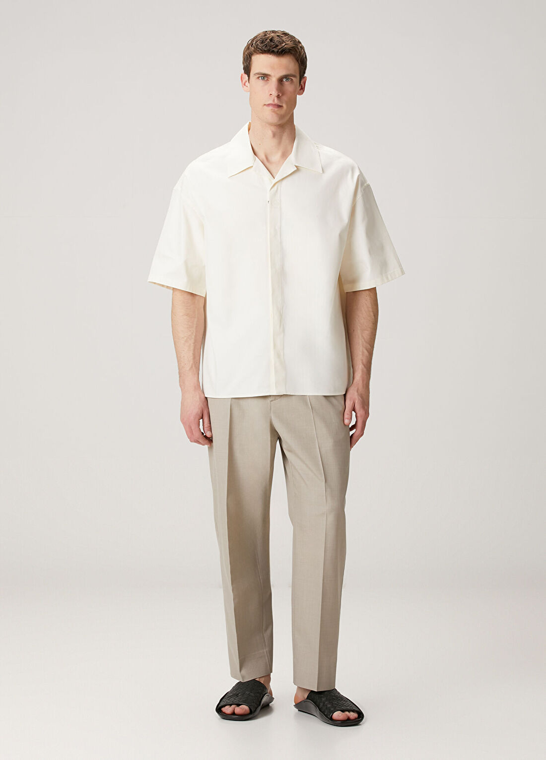 Bottega Veneta Bej Yün Pantolon