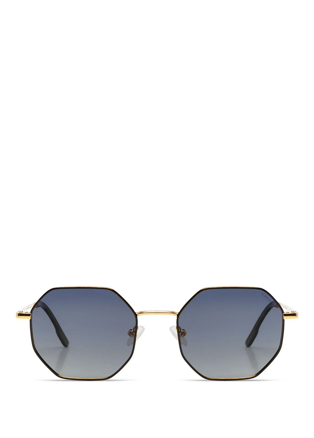 Komono Baker Gold Glossy Black Metal Unisex Güneş Gözlüğü