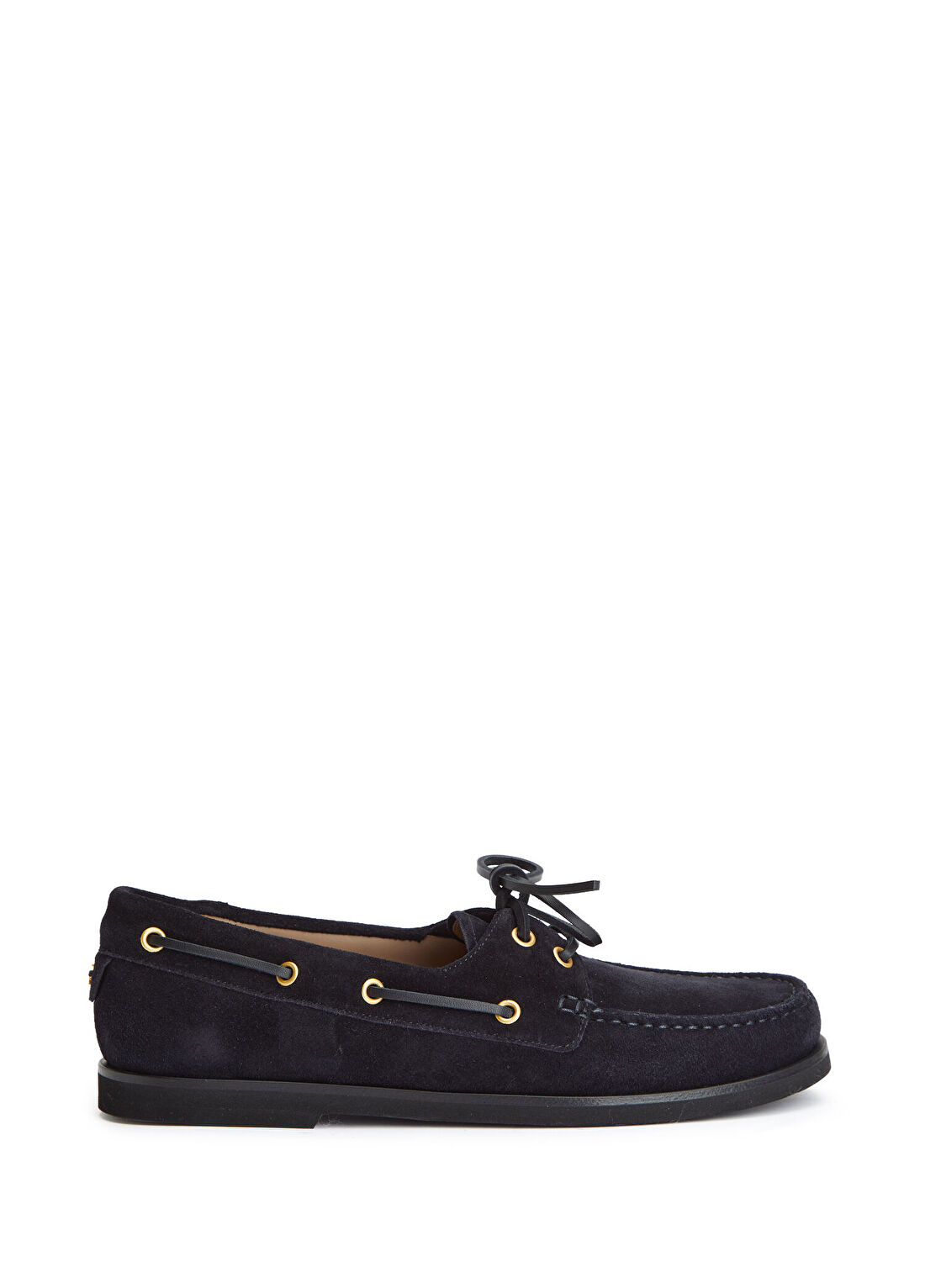 Gianvito Rossi Vandee Lacivert Kadın Süet Loafer