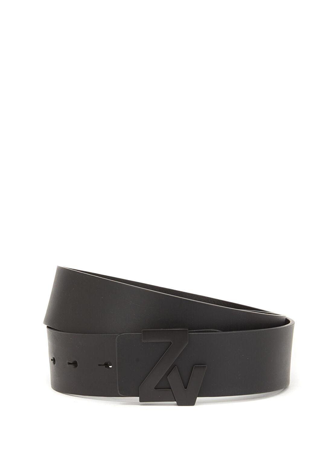 Zadig&Voltaire Siyah Erkek Deri Kemer