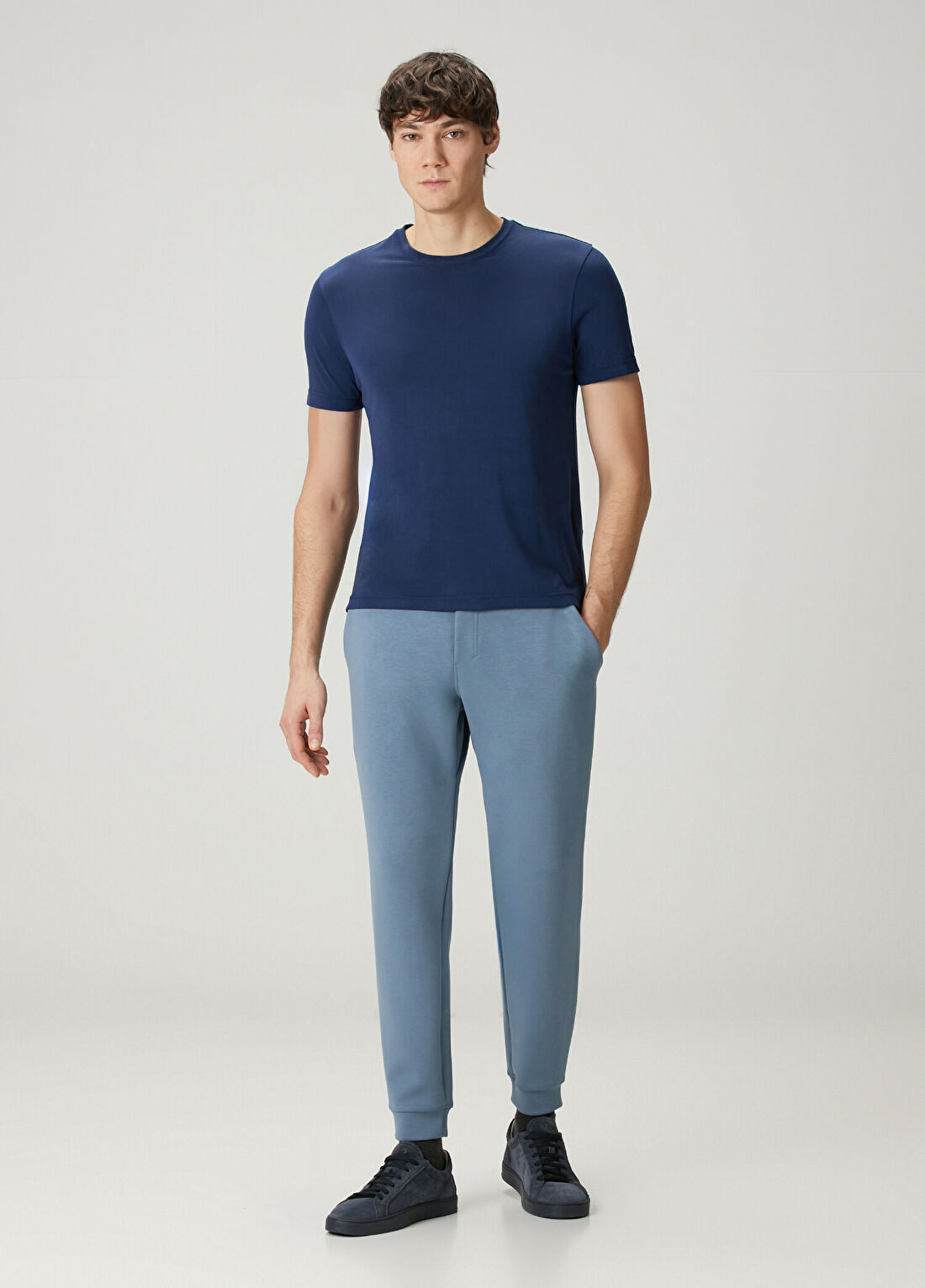 lululemon Regular Smooth Spacer Jogger Mavi Eşofman Altı