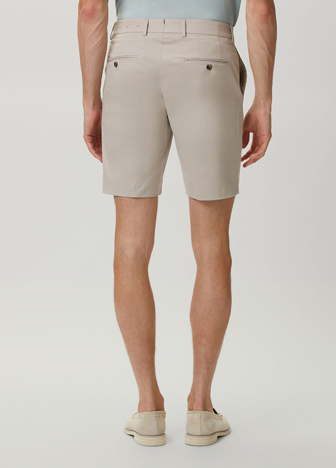 Slowear Bej Bermuda görsel 3