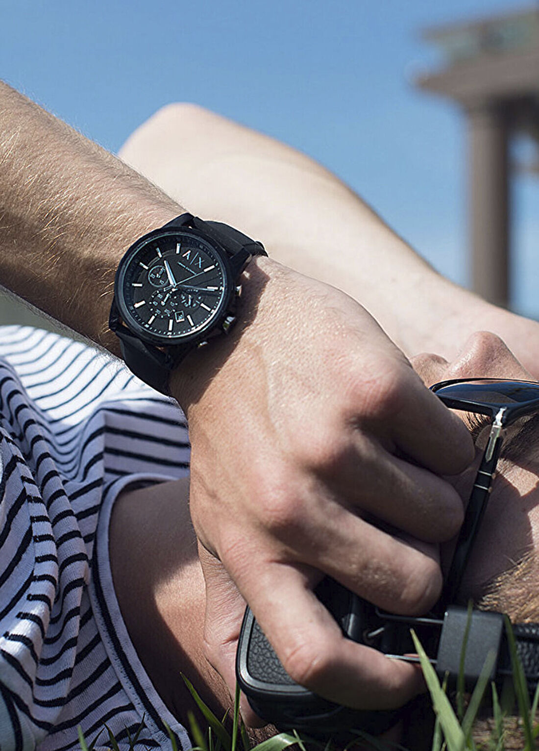 Armani Exchange AX1326 Siyah Erkek Kol Saati görsel 3