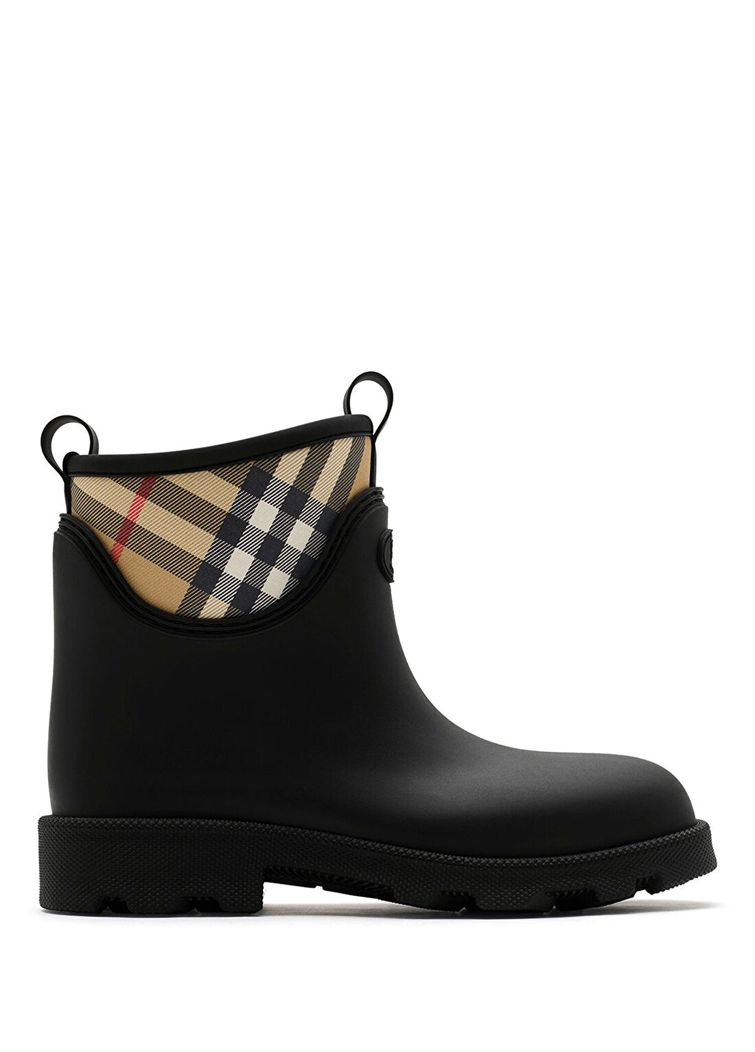 Burberry Rubber Marsh Stamp Low Siyah Kadın Bot