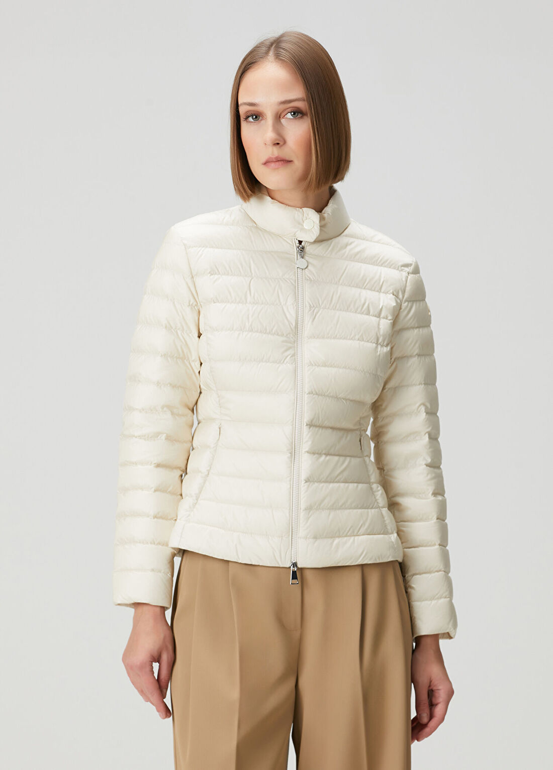 Moncler Igelle Açık Bej Mont