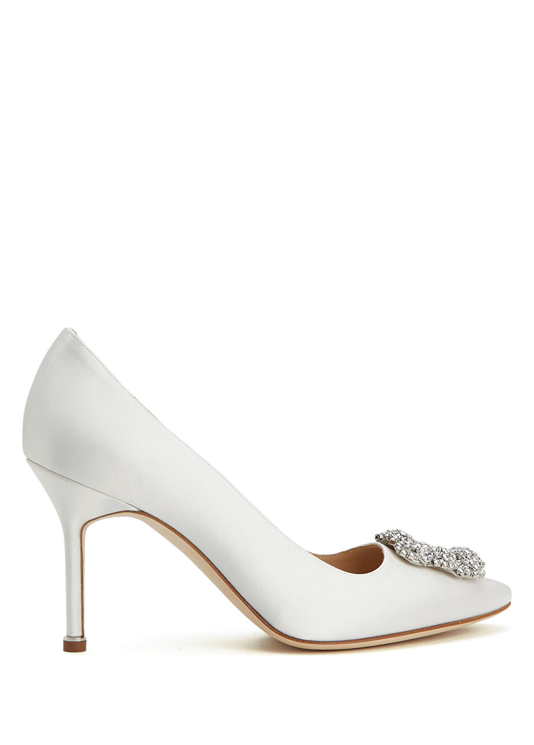 Manolo Blahnik Hangisi Krem Stiletto
