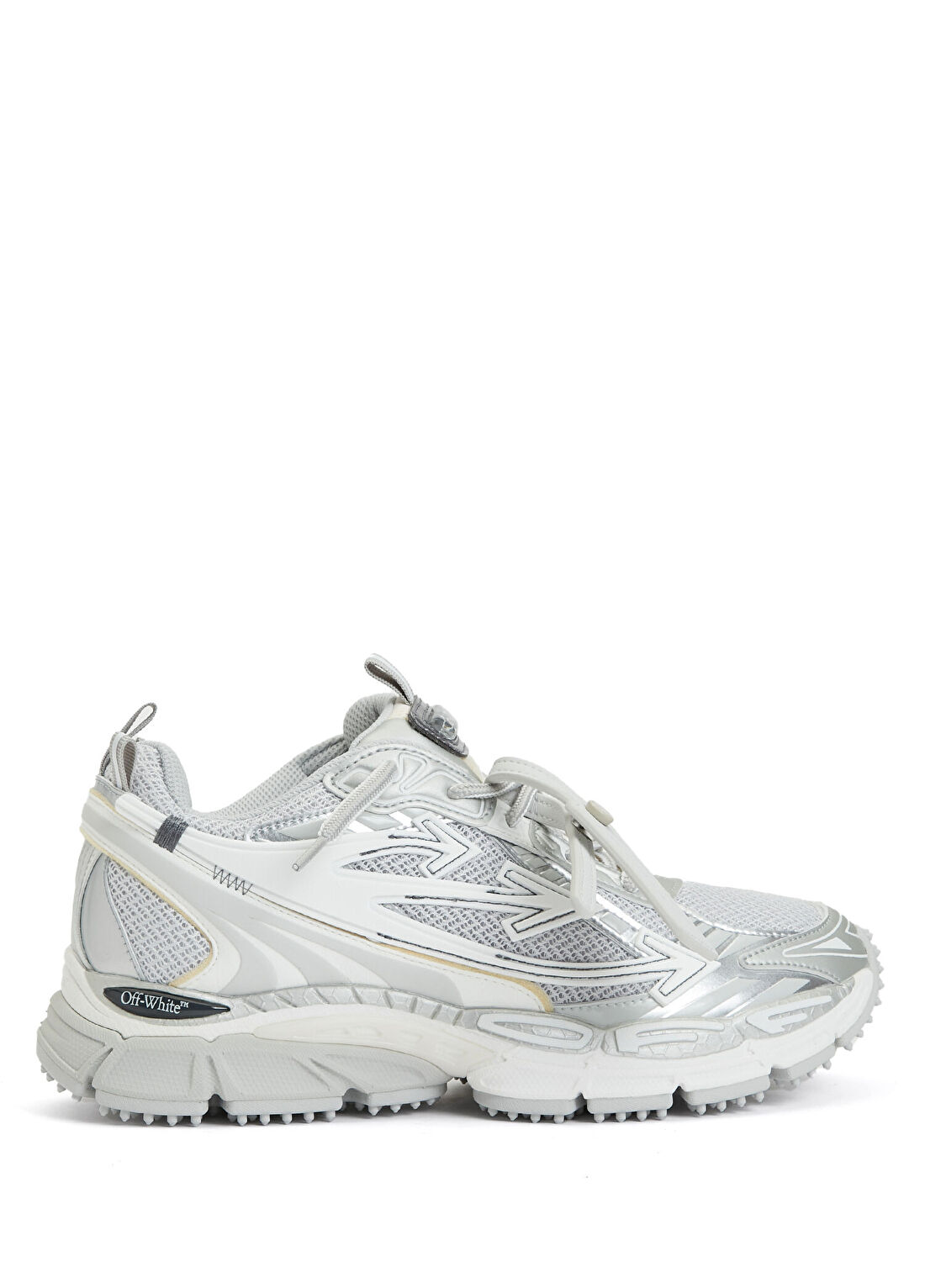 Off-White Be Right Back Gri Kadın Sneaker