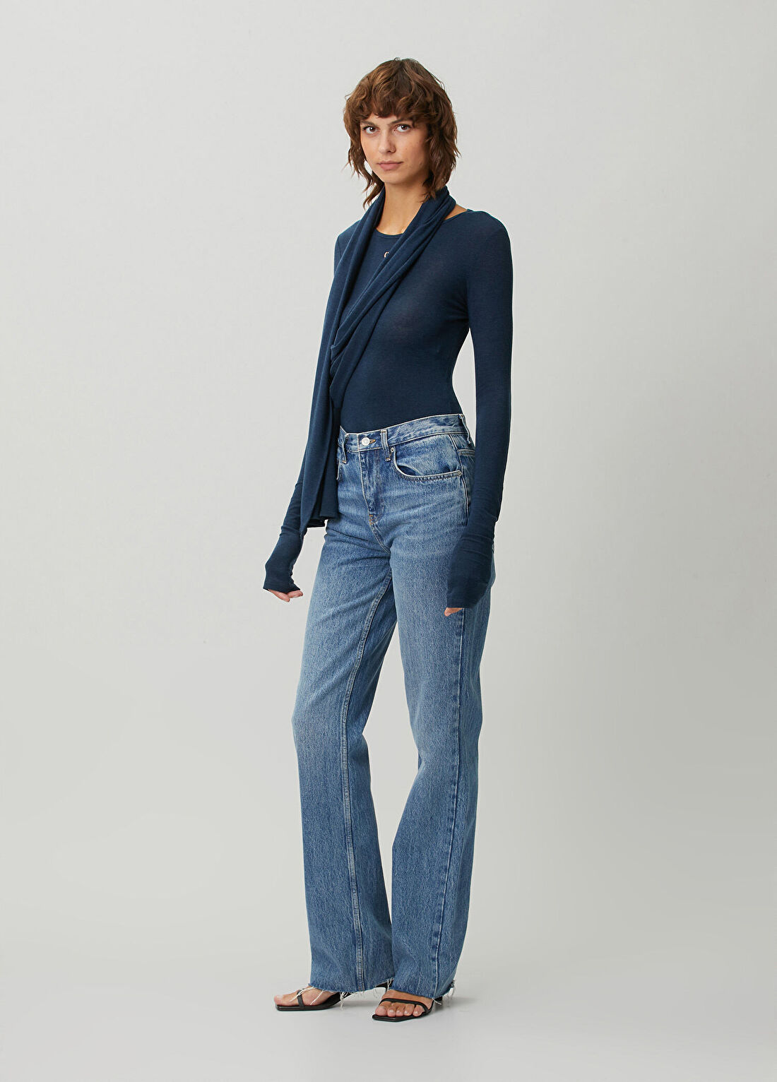 Off-White Lacivert Body görsel 2