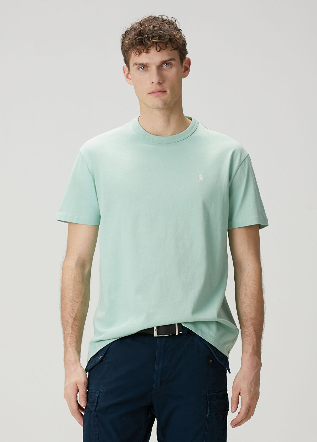 Polo Ralph Lauren Su Yeşili Basic T-shirt