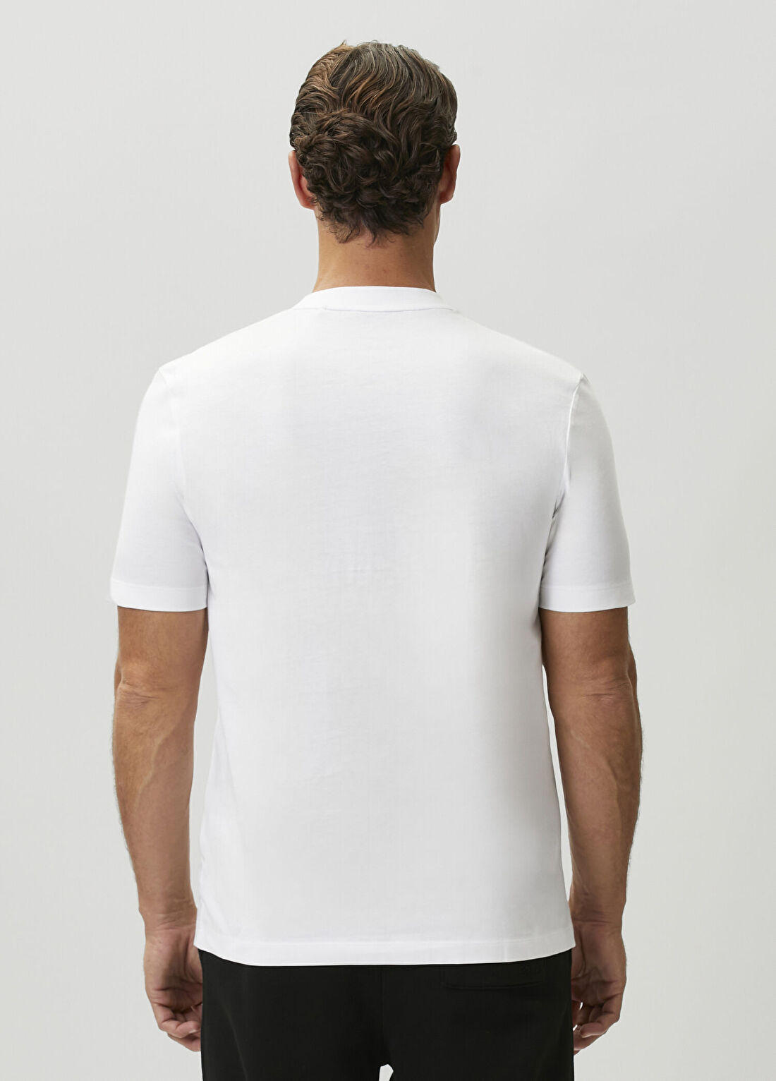 Boss Regular Fit Beyaz T-shirt görsel 4
