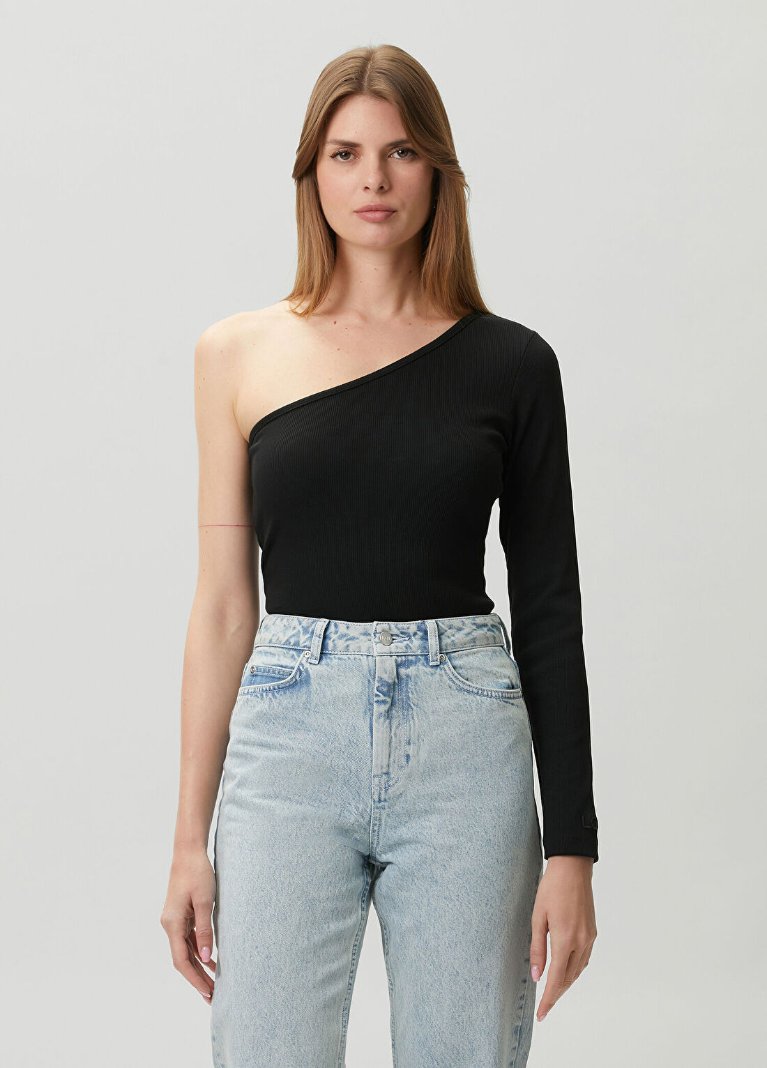 Lol Helen Siyah Ribli T-shirt görsel 3
