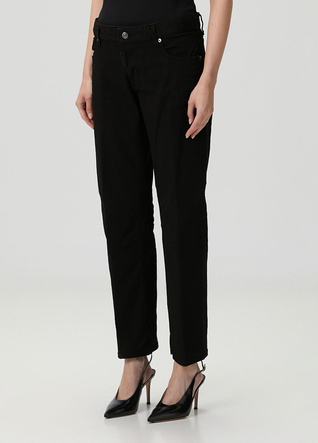 Dsquared2 Jenna Siyah Jean Pantolon görsel 2