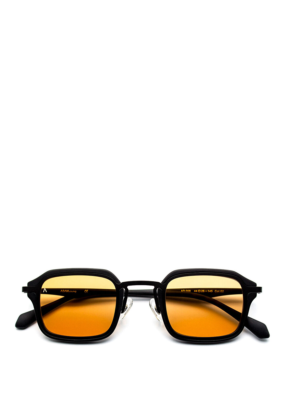 Adam Young AD 008 COL.02 Siyah Asetat Unisex Güneş Gözlüğü