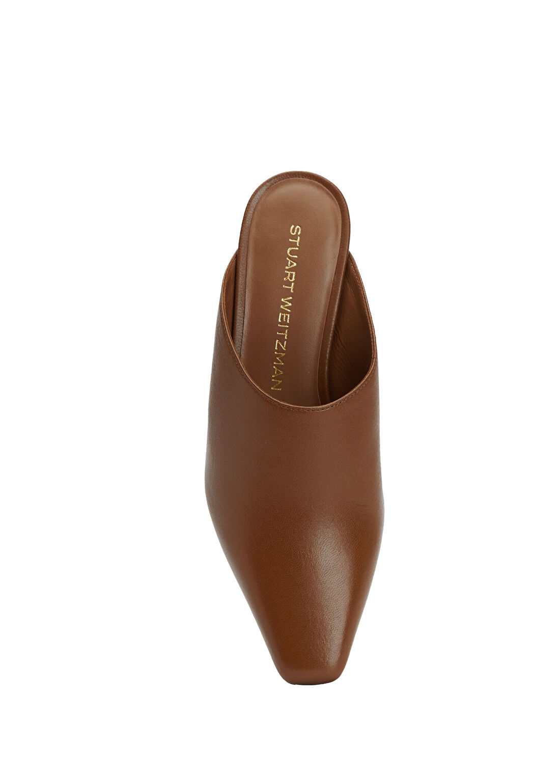 Stuart Weitzman Stassi Taba Kadın Deri Terlik görsel 4
