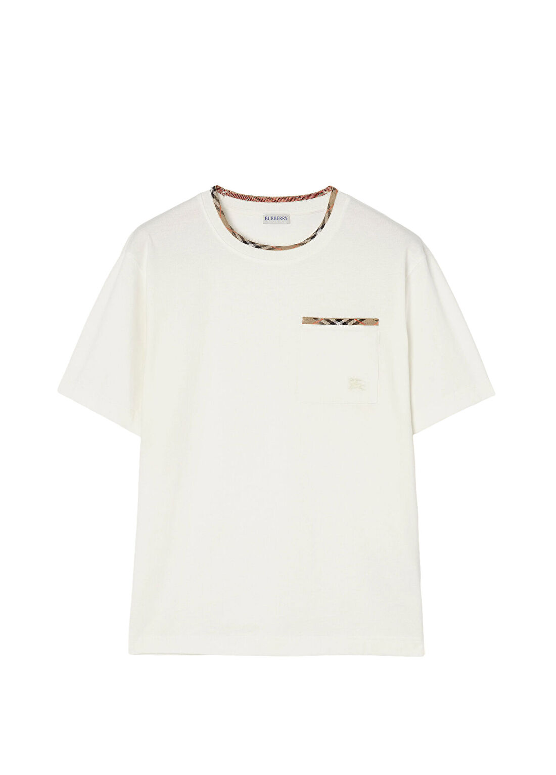 Burberry Ryan Beyaz Kısa Kollu Erkek T-Shirt