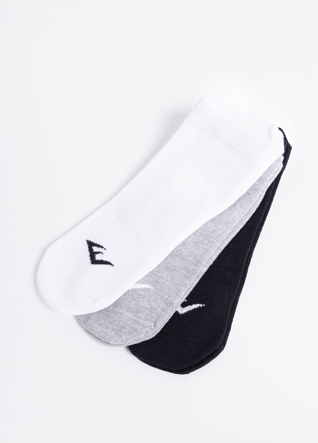Everlast Econ 3'lü Karma Unisex Patik Çorap görsel 2