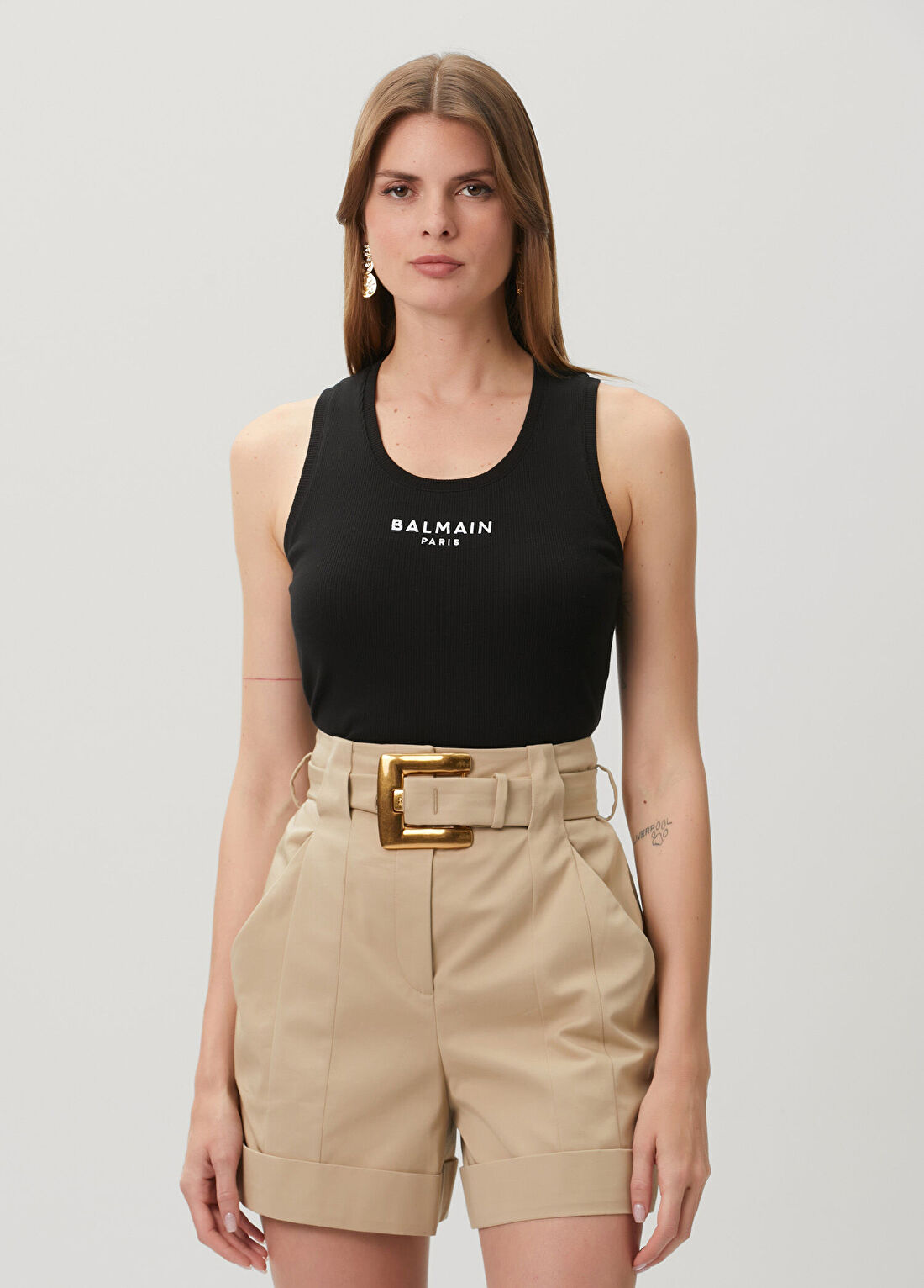 Balmain Siyah Atlet görsel 3