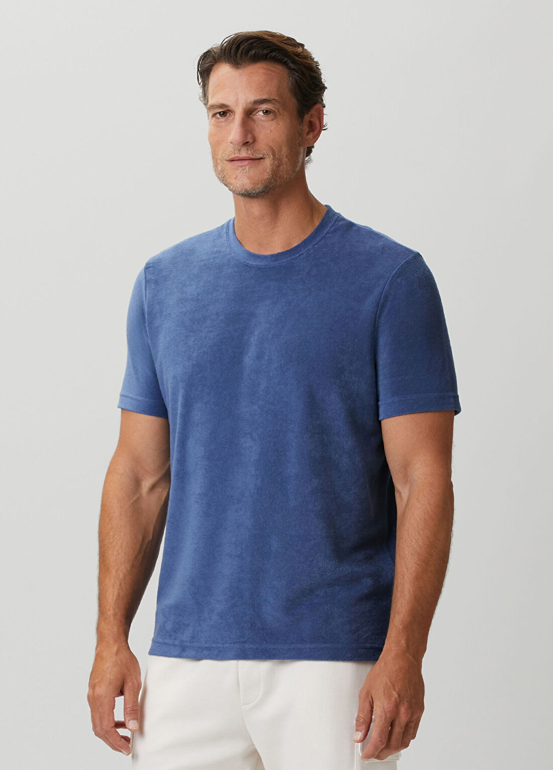 Beymen Collection Indigo Havlu T-shirt görsel 4