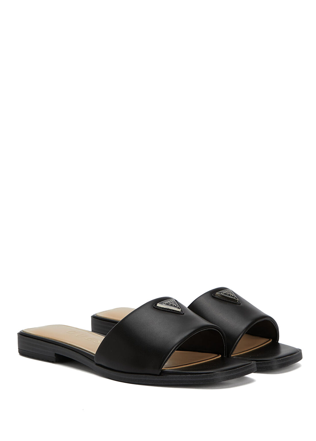 Guess Ramlan Siyah Kadın Terlik görsel 2