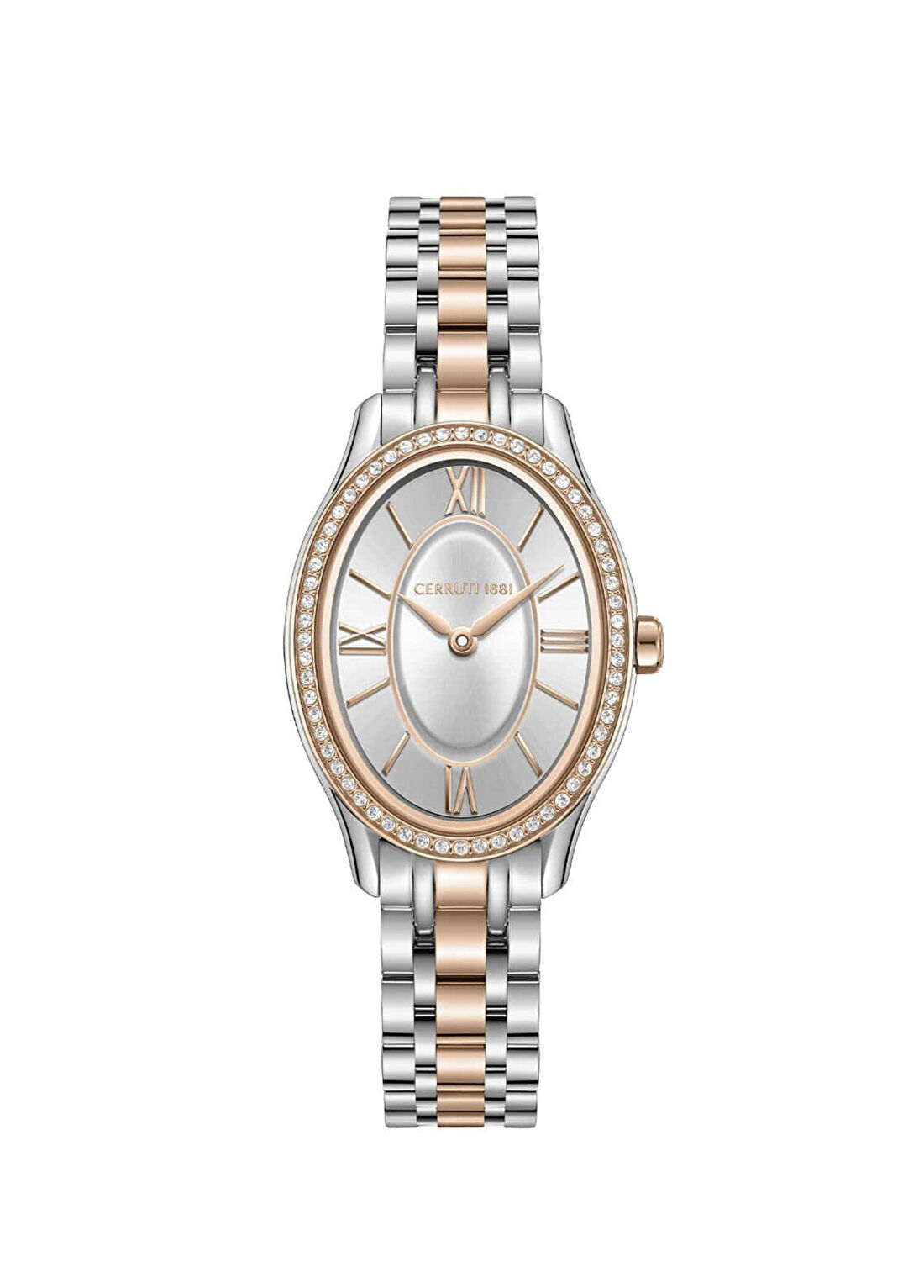 Cerruti 1881 CIWLG0097604 Metalik Gri Rose Gold Çelik Kadın Kol Saati