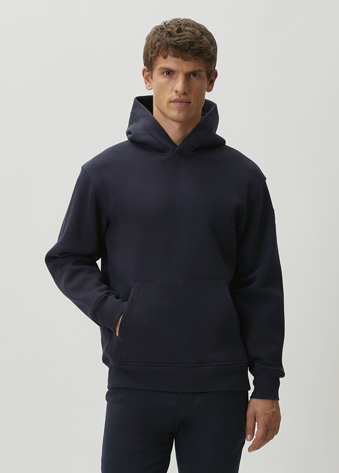 Neil Barrett Lacivert Kapüşonlu Sweatshirt
