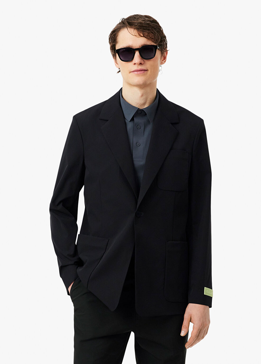 Lacoste Siyah Regular Fit Erkek Blazer Ceket