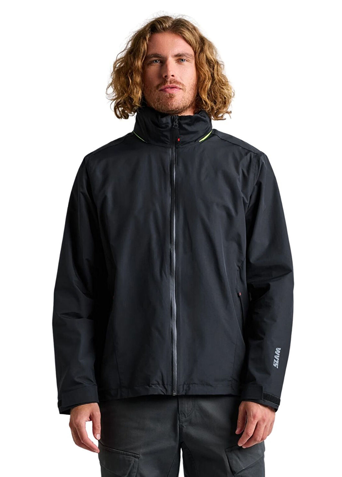 Slam Crew Warm Hooded Siyah Erkek Spor Ceket