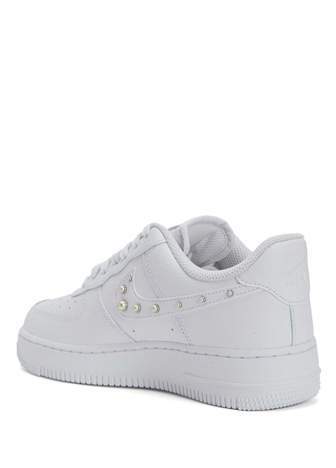 Nike Air Force 1 '07 Beyaz Kadın Deri Sneaker görsel 3