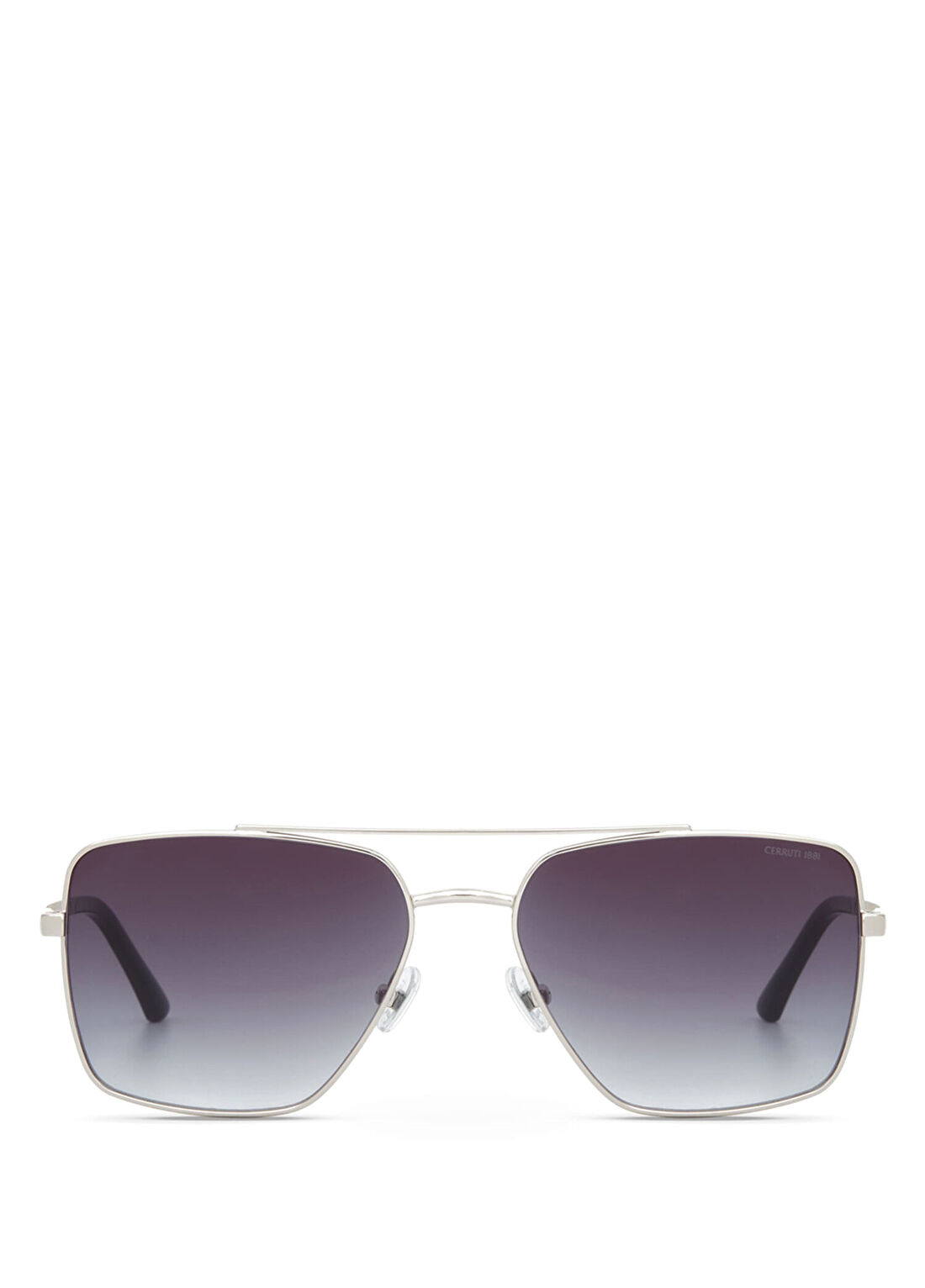 Cerruti 1881 CR 80077 C1 Siyah Gümüş Metal Erkek Güneş Gözlüğü