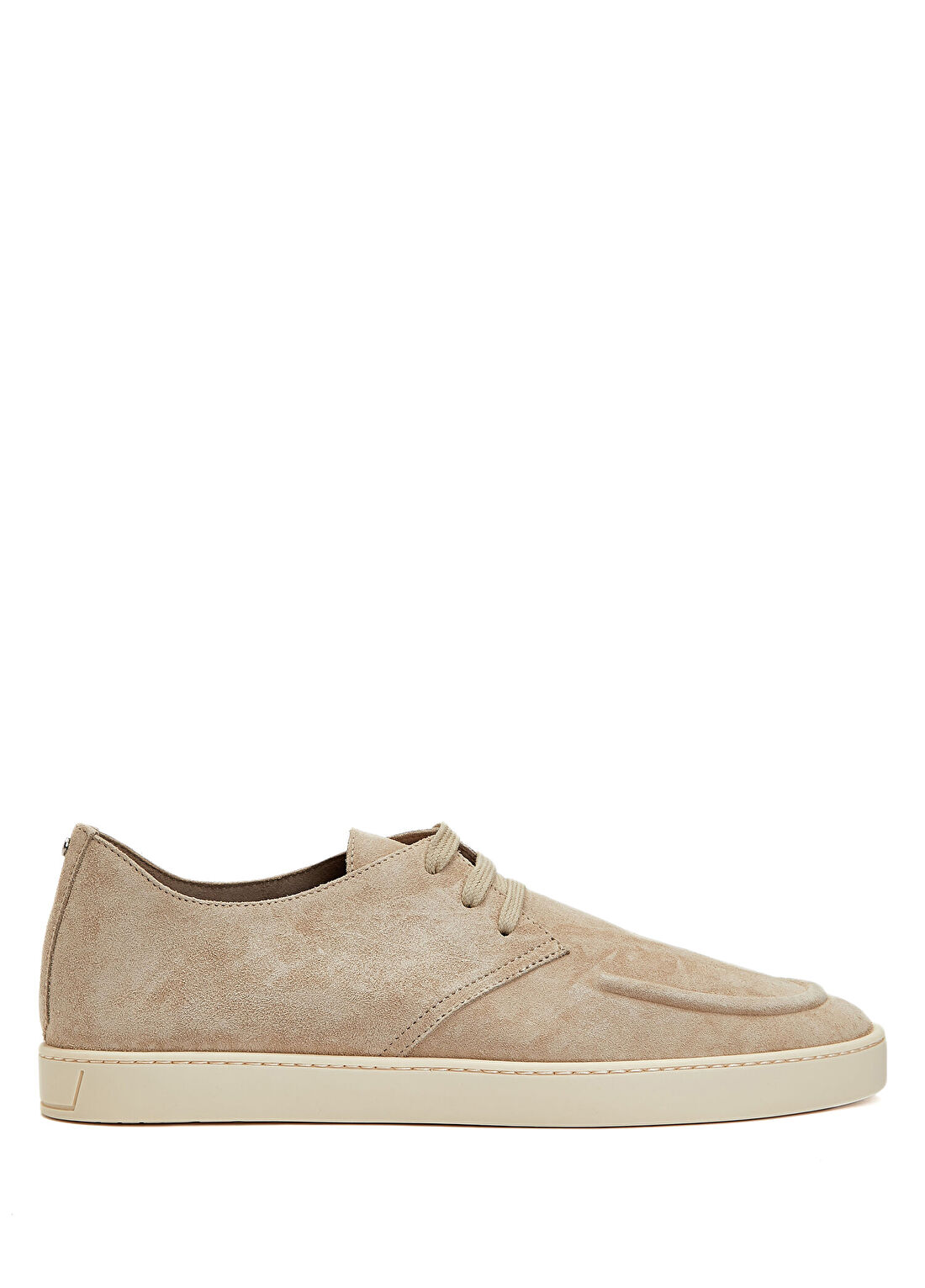Canali Bej Erkek Deri Sneaker