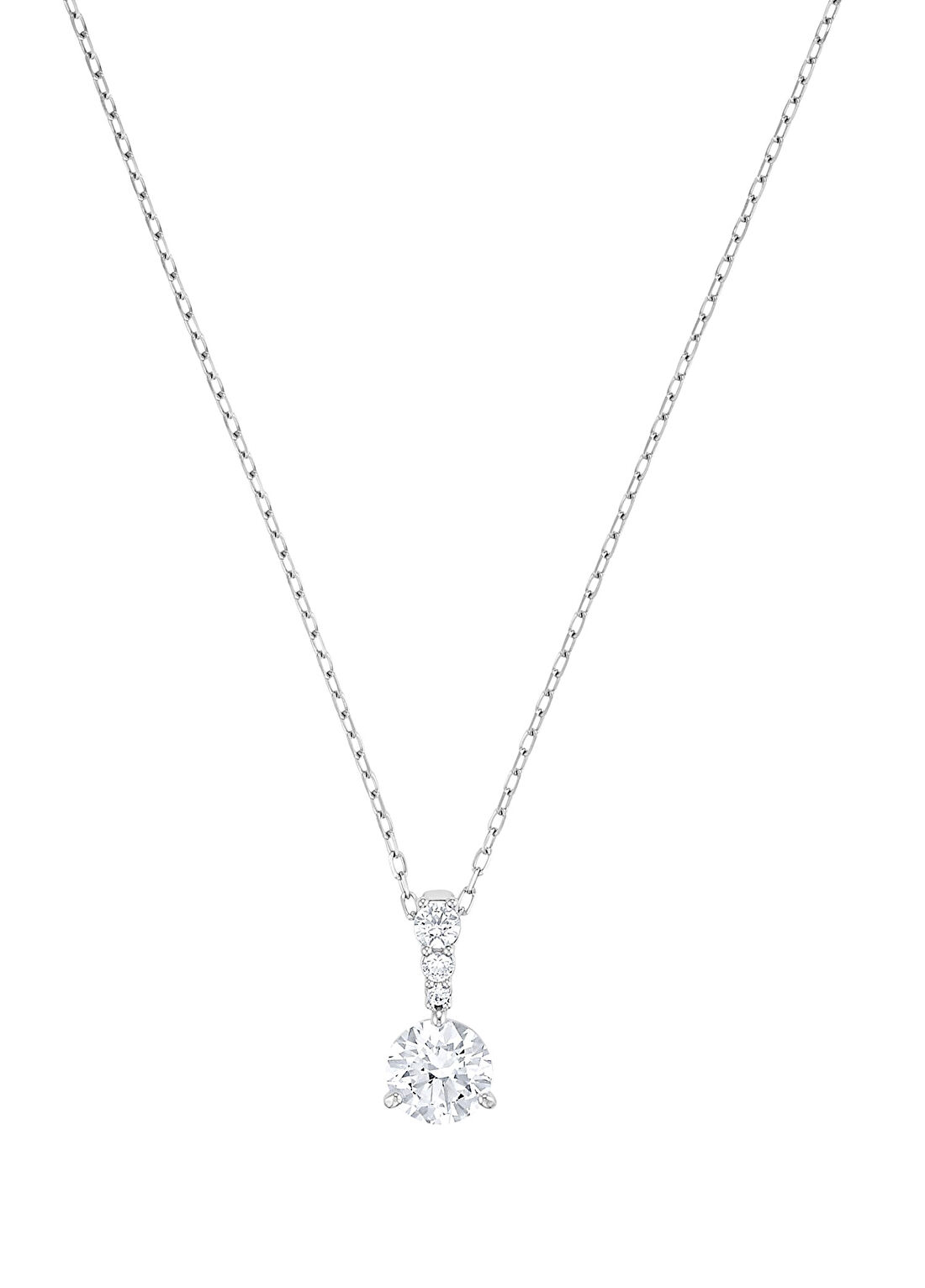 Swarovski Solitaire Pendant Czwh Rhs Kadın Kolye