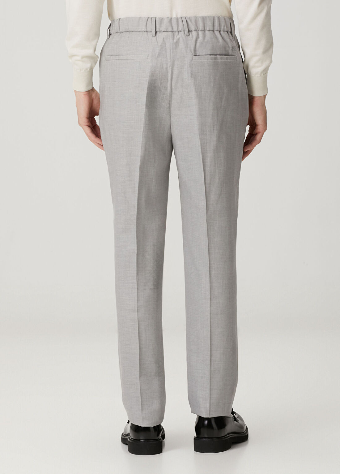 Etro Açık Gri Pantolon görsel 3
