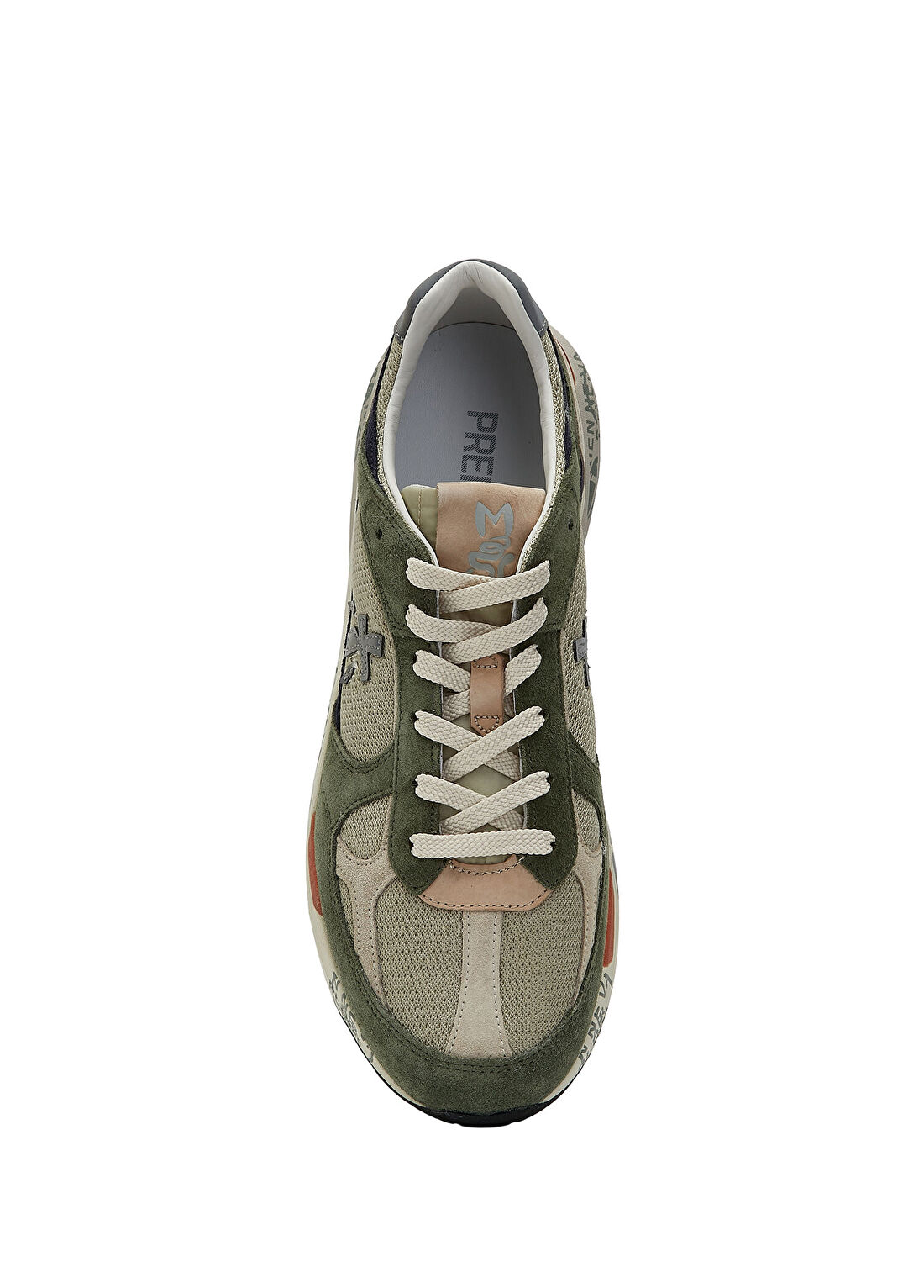 Premiata Mase Gri Yeşil Erkek Sneaker görsel 4