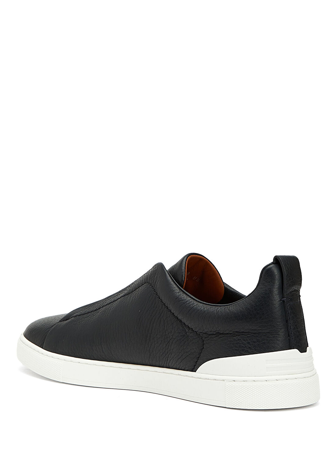 Zegna Lacivert Erkek Deri Sneaker görsel 3