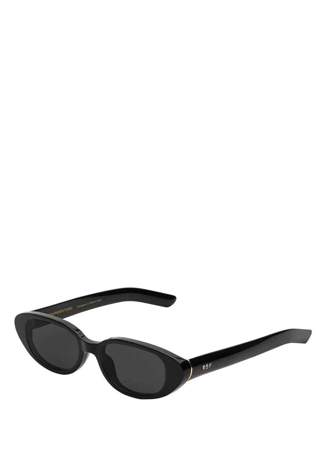 Retro Super Future Vega Black Siyah Asetat Unisex Güneş Gözlüğü