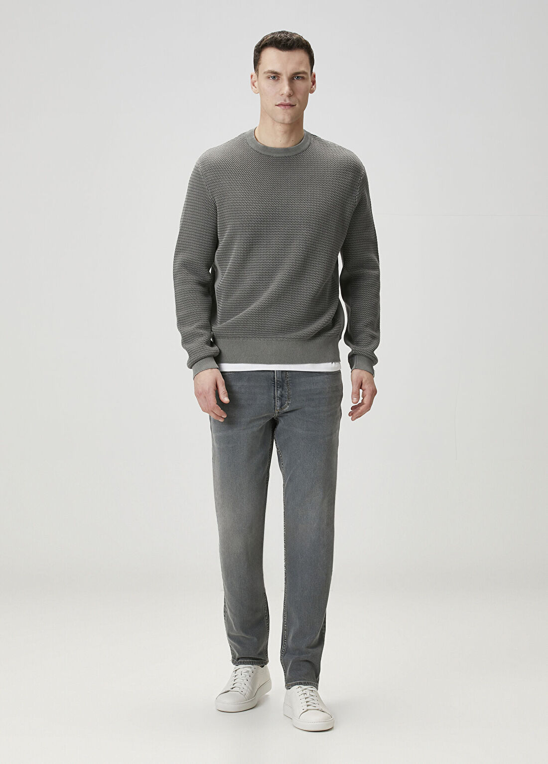 Rag&Bone Caden Gri Kazak görsel 2