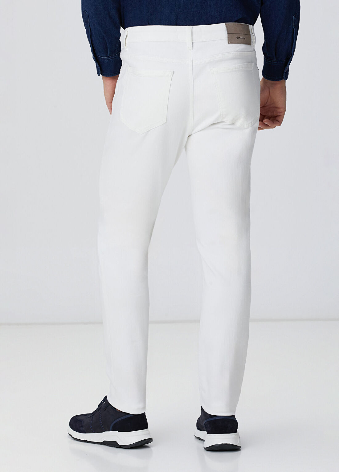 Network Kırık Beyaz Denim Pantolon görsel 3