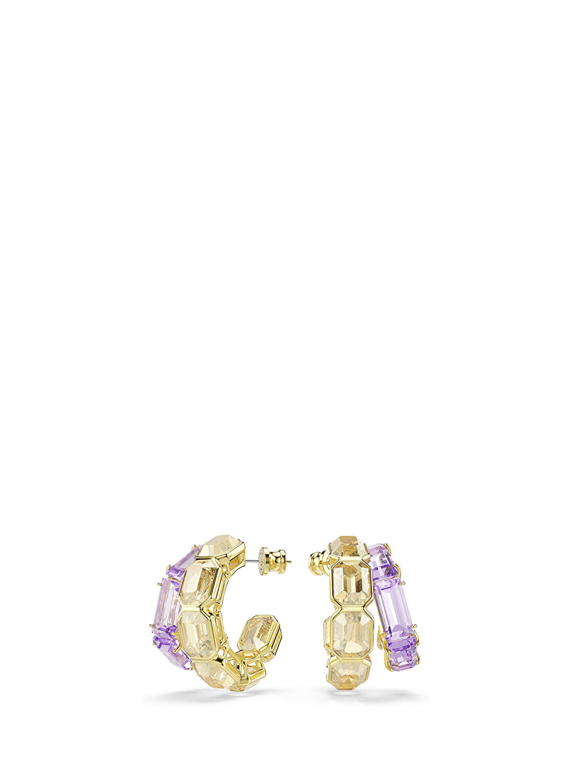 Swarovski Mıllenıa Pe Hoop Lcto Gos Altın Kaplama Kadın Küpe 5725757