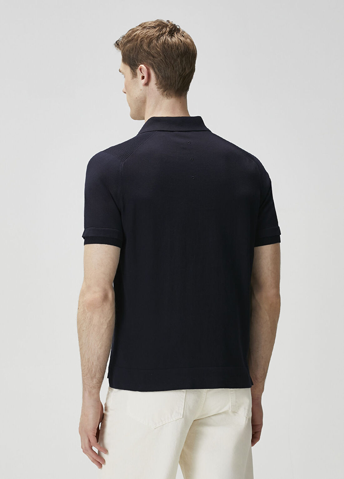 Premiata Lacivert Polo Triko görsel 4