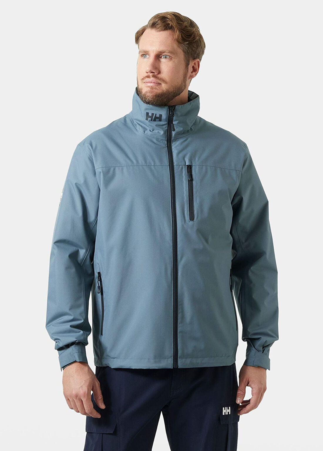 Helly Hansen Crew Hooded 2.0 Washed Navy Erkek Mont