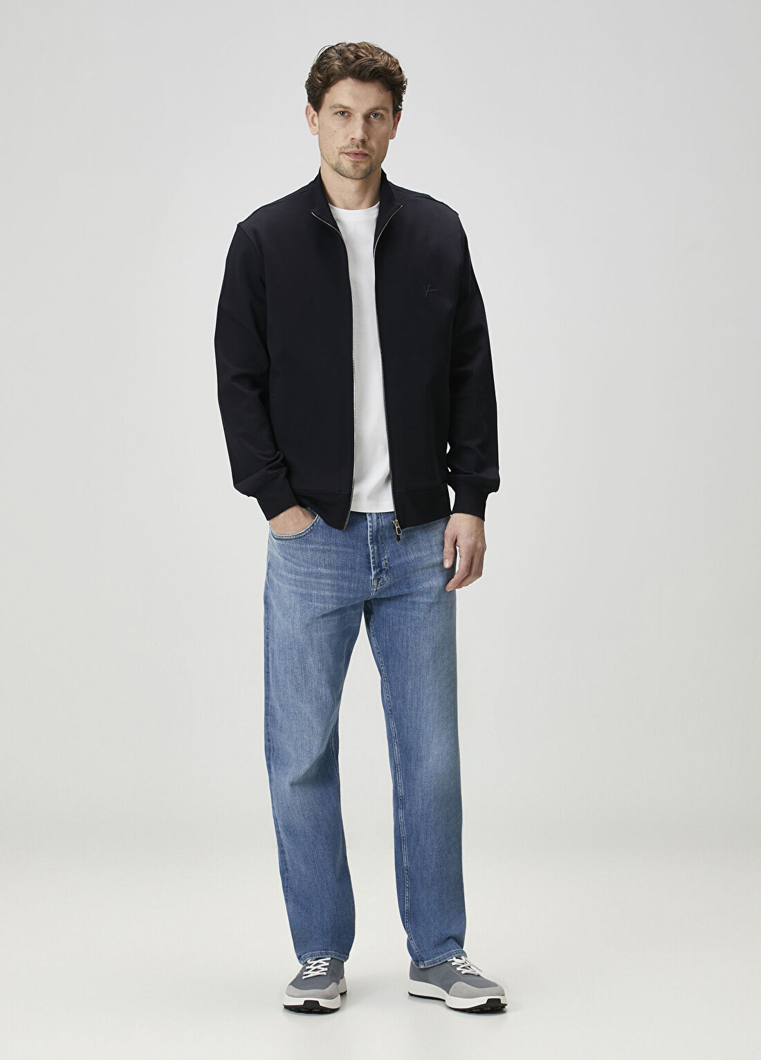 7 For All Mankind Modern Straight Mavi Jean Pantolon