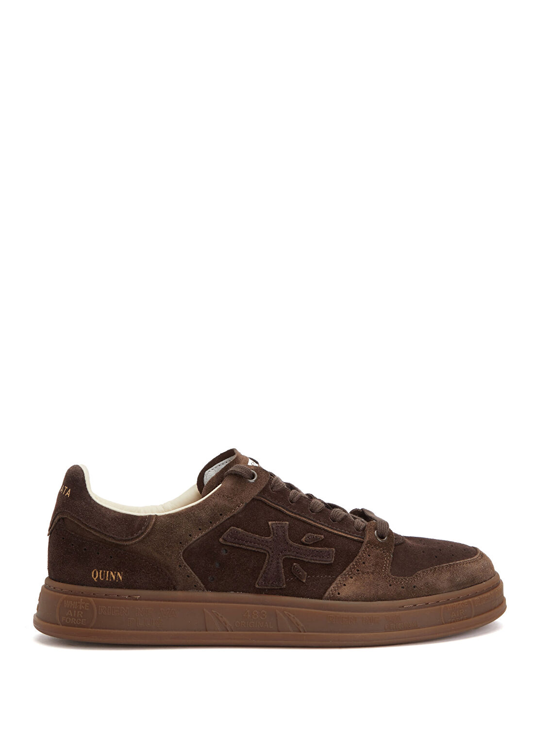 Premiata Quinn Kahverengi Erkek Deri Sneaker